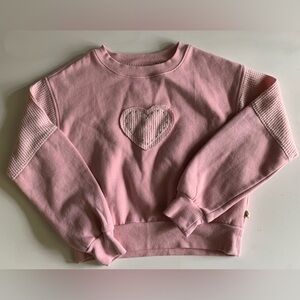 Bearpaw Pink Sweater Top Girls CHILDREN Size 5/6